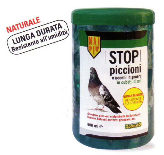 STOP PICCIONI IN CUBETTI GEL